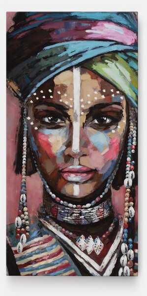 Tablou Canvas, 40x80cm, Dormitor si Living, Femei, Femei africane, Zola