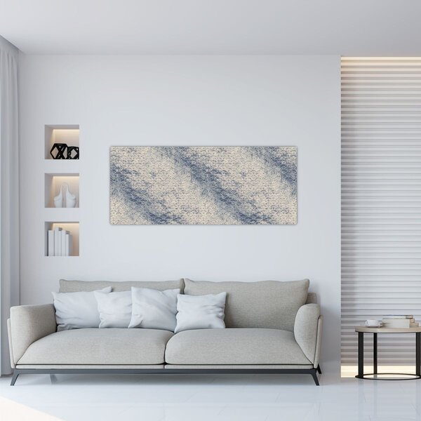 Tablou - Model de valuri (120x50 cm)