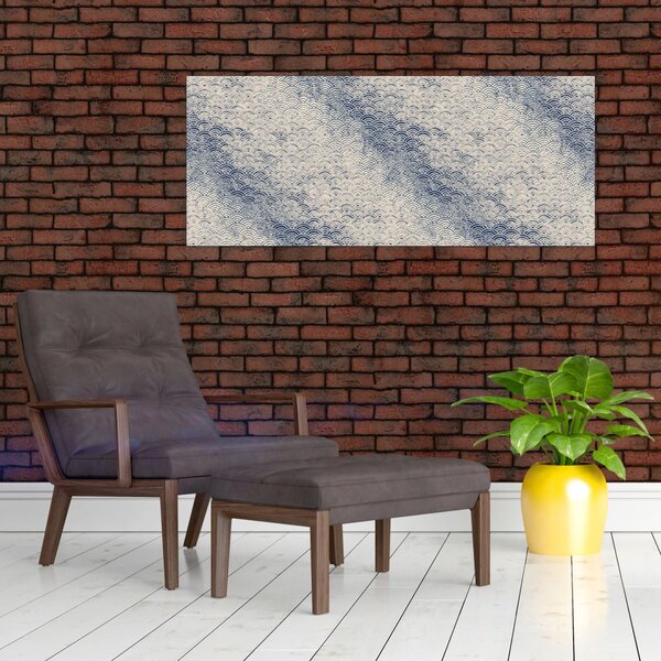Tablou - Model de valuri (120x50 cm)