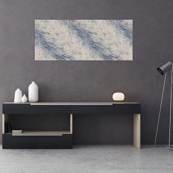 Tablou - Model de valuri (120x50 cm)