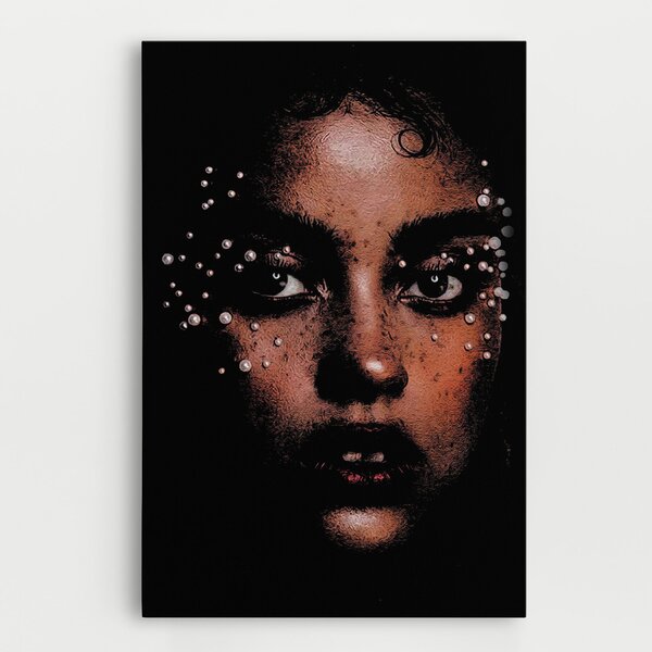 Tablou Canvas, 20x30cm, Dormitor si Living, Femei, Porterete, Pearl Portrait