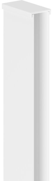 Bandă profil Mexen pentru pereți de duș Kioto WALK-IN 8mm, alb, 800-00-20