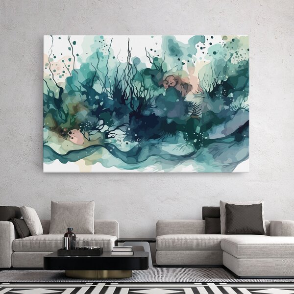 Tablou Canvas, 20x30cm, Dormitor si Living, Feng Shui, Apa, Deep Ocean Art