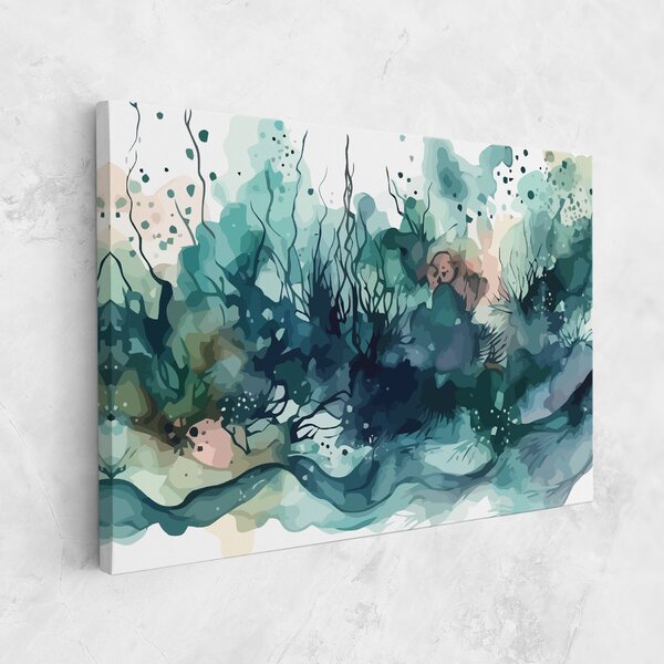 Tablou Canvas, 20x30cm, Dormitor si Living, Feng Shui, Apa, Deep Ocean Art