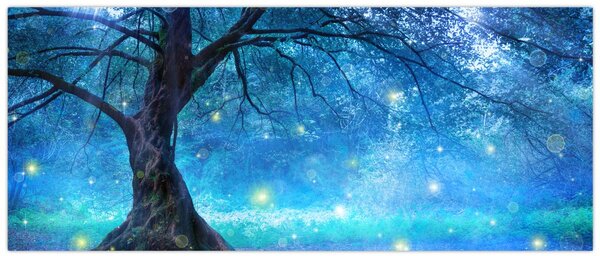 Tablou - Pădure mistică (120x50 cm)