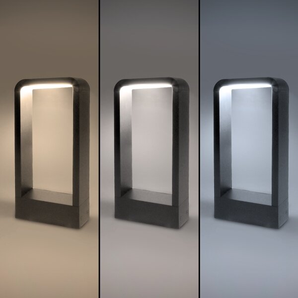 Lampă LED de exterior Brilagi BARI LED/7W/230V 3000/4000/6000K antracit IP54 30 cm