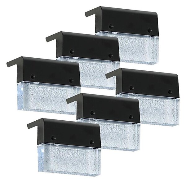 SET 6x aplică LED RGB solară Immax 08501C LED/1W/1,2V 3500K IP65
