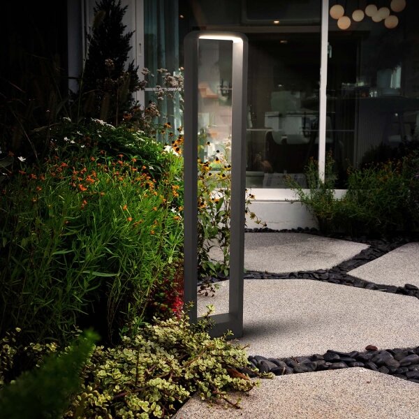 Lampă LED de exterior Brilagi BARI LED/7W/230V 3000/4000/6000K antracit IP54 80 cm