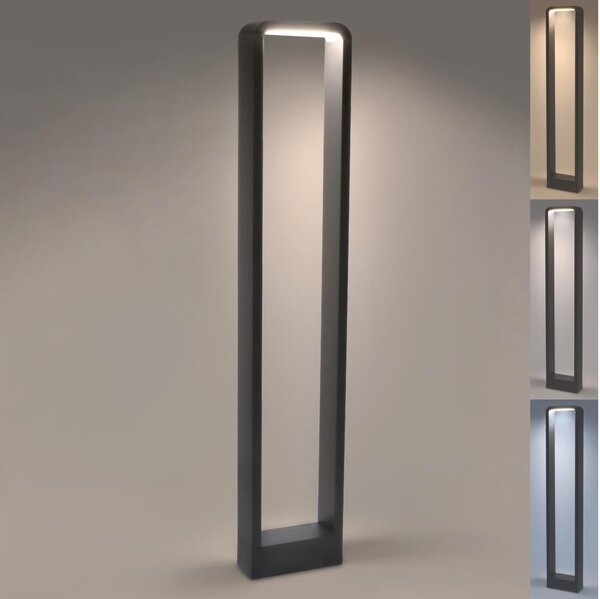 Lampă LED de exterior Brilagi BARI LED/7W/230V 3000/4000/6000K antracit IP54 80 cm
