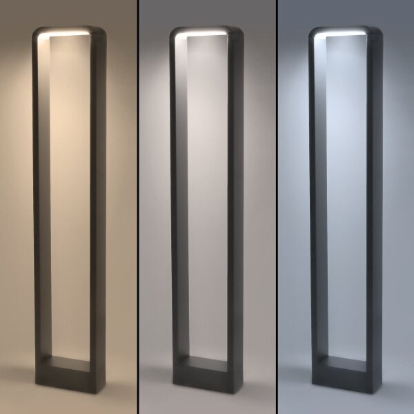 Lampă LED de exterior Brilagi BARI LED/7W/230V 3000/4000/6000K antracit IP54 80 cm