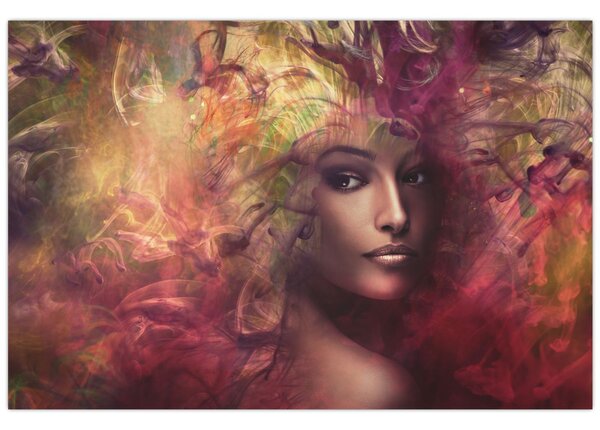 Tablou - Femeie de fantezie (90x60 cm)