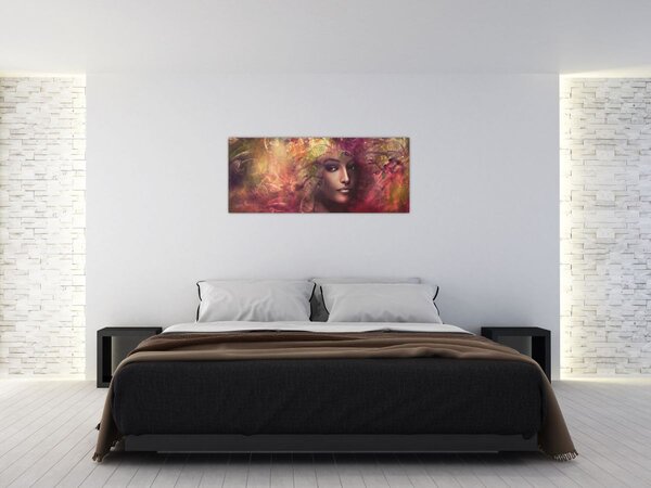 Tablou - Femeie de fantezie (120x50 cm)