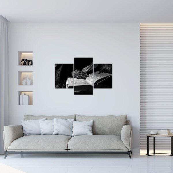 Tablou - Carte (90x60 cm)