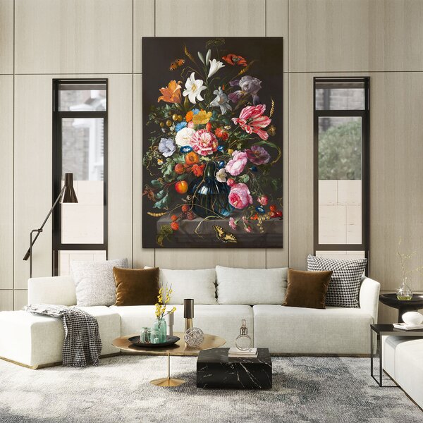 Tablou Canvas, 20x30cm, Dormitor si Living, Flori, Flori in vaza, Blossom Of Life
