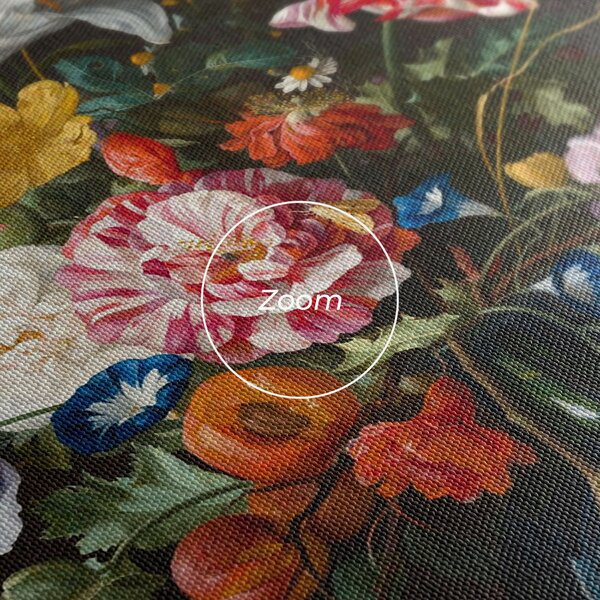 Tablou Canvas, 40x80cm, Dormitor si Living, Flori, Flori in vaza, Blossom Of Life