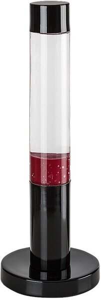 Rabalux Lavastic veioză 1x25 W negru-transparent-roșu 76028