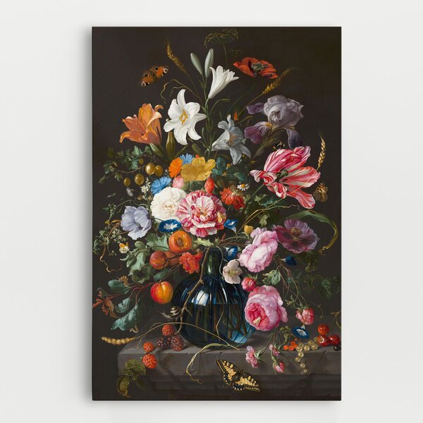 Tablou Canvas, 20x30cm, Dormitor si Living, Flori, Flori in vaza, Blossom Of Life