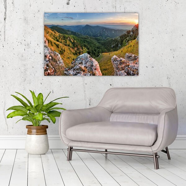 Tablou - Peisaj montan (90x60 cm)
