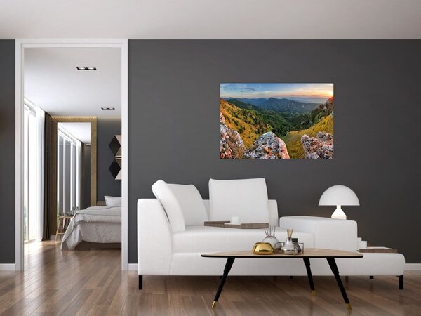 Tablou - Peisaj montan (90x60 cm)