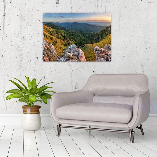 Tablou - Peisaj montan (70x50 cm)