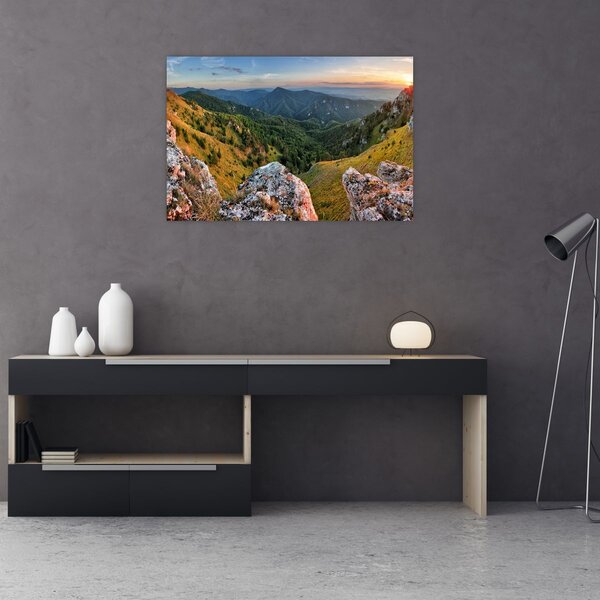 Tablou - Peisaj montan (90x60 cm)