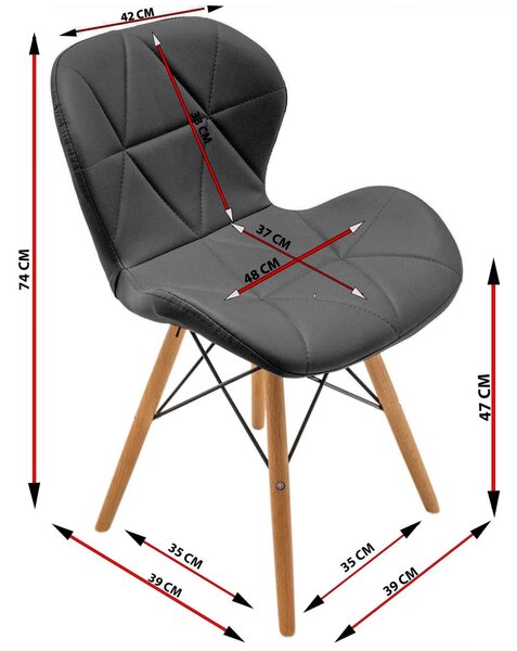 Set masa Salzburg alba cu 3 scaune Oslo gri, DENVER, blat MDF alb, forma rotunda, 80x74 cm