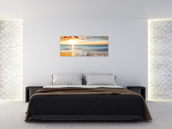 Tablou - Răsărit de soare (120x50 cm)
