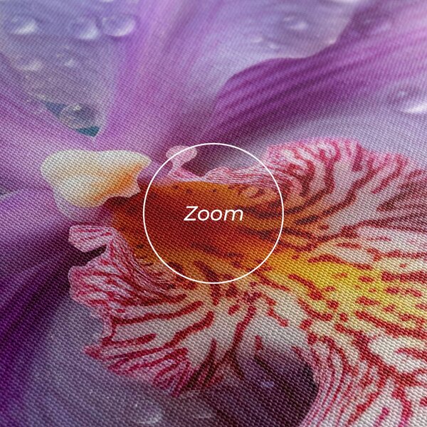 Tablou Canvas, 20x30cm, Dormitor si Living, Flori, Orhidee, Orchid In Rain