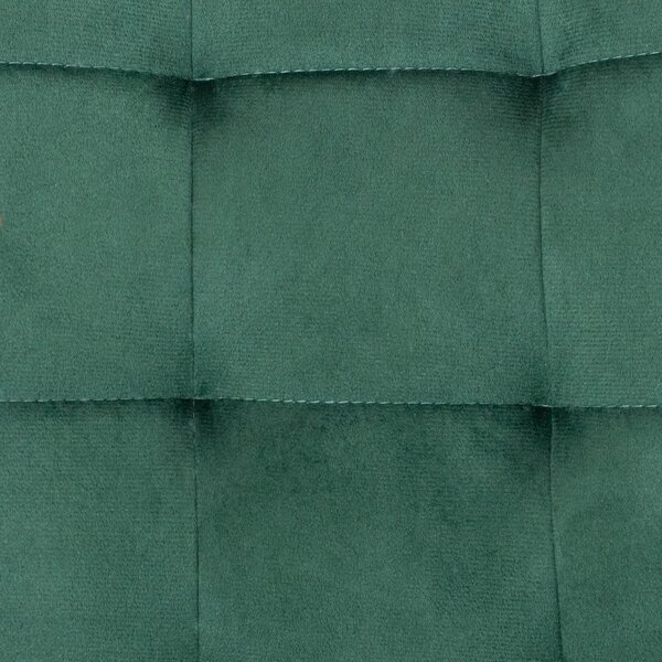 Scaun Osaka, DENVER, catifea verde, picioare metalice negre
