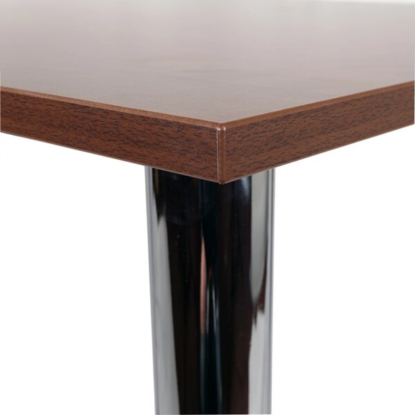 Masa de bucatarie DENVER, blat din PAL wenge, 90x60X73 cm