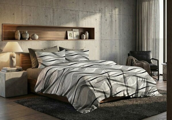 LENJERIE FINET 6 PIESE CU HUSĂ – 160×200 ȘI 180×200 (LILY-VH)