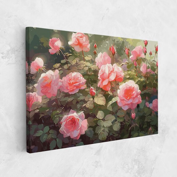 Tablou Canvas, 20x30cm, Dormitor si Living, Flori, Trandafiri, Wild Roses