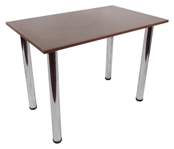 Masa de bucatarie DENVER, blat din PAL wenge, 90x60X73 cm