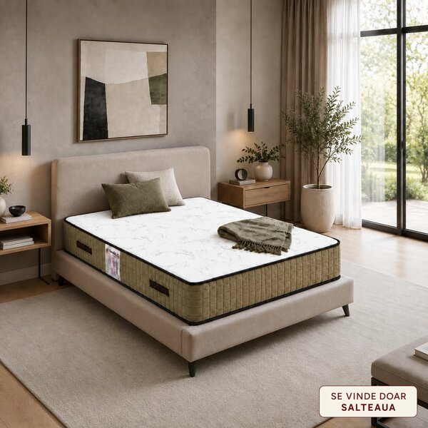 Saltea ortopedica DENVER Platinum, 140X200X30 cm, 2 fete vara-iarna