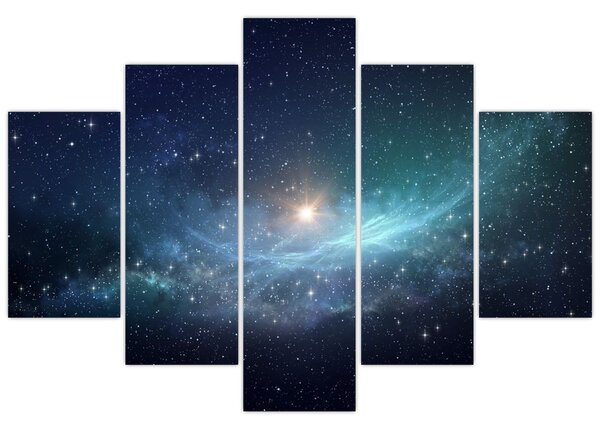Tablou - Stele și nebuloase (150x105 cm)