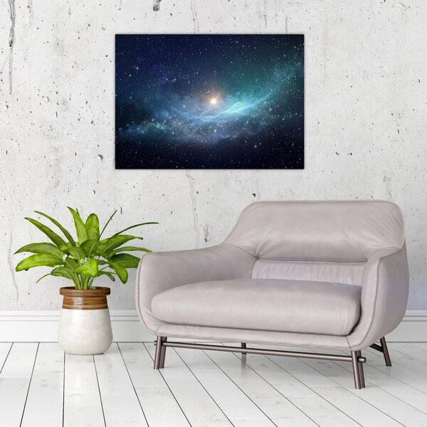 Tablou - Stele și nebuloase (70x50 cm)