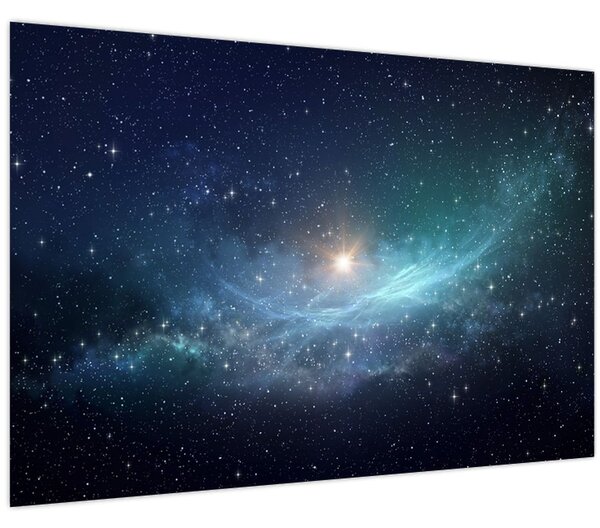 Tablou - Stele și nebuloase (90x60 cm)