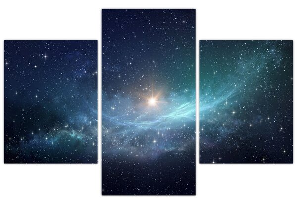 Tablou - Stele și nebuloase (90x60 cm)