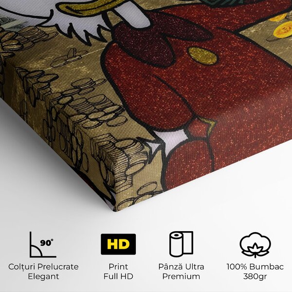 Tablou Canvas, 20x30cm, Dormitor si Living, Moderne, Digitale, Smell Like Money