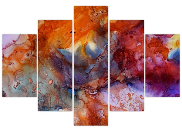 Tablou - Abstract Ink Art (150x105 cm)