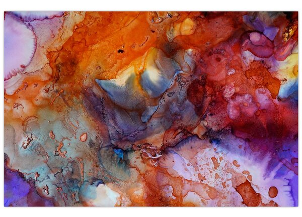 Tablou - Abstract Ink Art (90x60 cm)