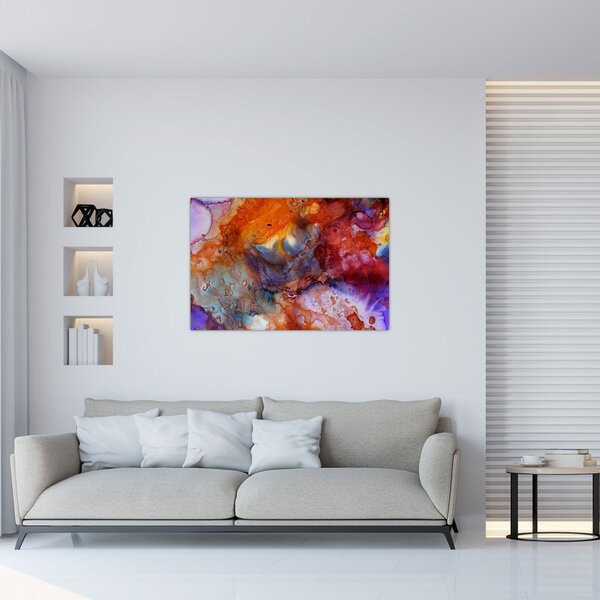 Tablou - Abstract Ink Art (90x60 cm)