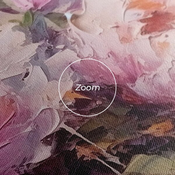 Tablou Canvas, 20x30cm, Dormitor si Living, Moderne, Textura de pictura, Peony Art