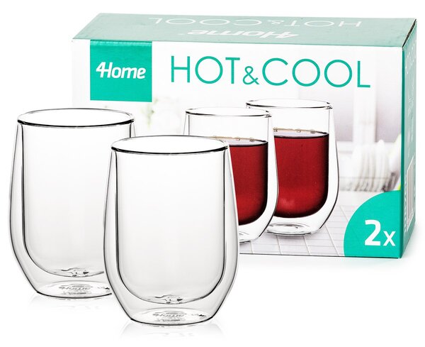 Pahare termo 4Home Classic Hot&Cool 300 ml, 2 buc