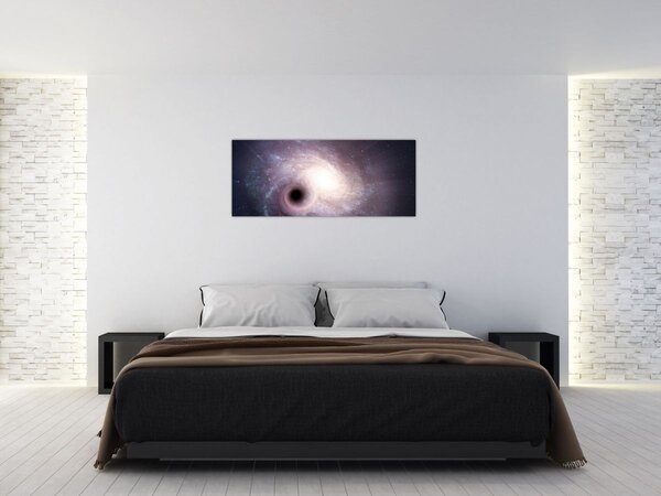 Tablou - Galaxii spiralate (120x50 cm)