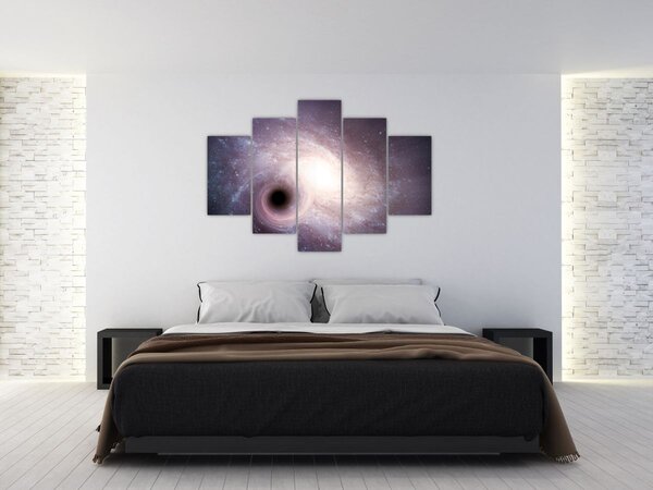 Tablou - Galaxii spiralate (150x105 cm)