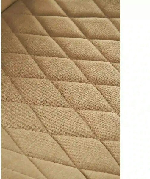 Scaun K360 bej/negru, stofa clasica/metal, 51x64x90 cm