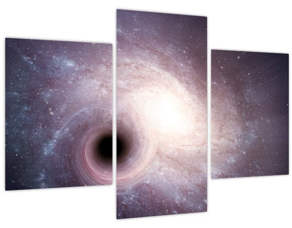 Tablou - Galaxii spiralate (90x60 cm)