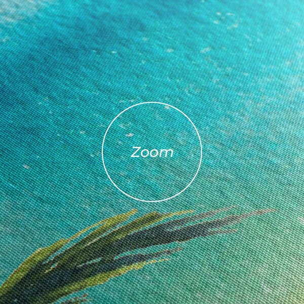Tablou Canvas, 40x80cm, Dormitor si Living, Peisaje, Plaje, Coconut Palms Paint