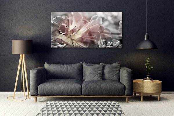 Tablou pe sticla Abstract Art Gray